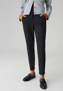 Свободные городские брюки-чиносы со средней посадкой. Opus, Black