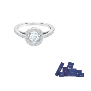 Swarovski Кольцо Rhodium plated Women's Silver