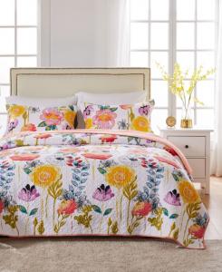 Комплект постельного белья Watercolor Dream, 2 предмета, размер Twin Greenland Home Fashions, Multi