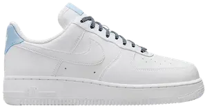 Кроссовки Nike Wmns Air Force 1White/Light Armory Blue/White/White'