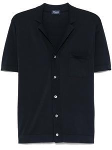 Drumohr рубашка в рубчик, синий