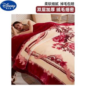 Disney Теплое одеяло 180х220 см, двойной слой, вес около 3 кг, фланель