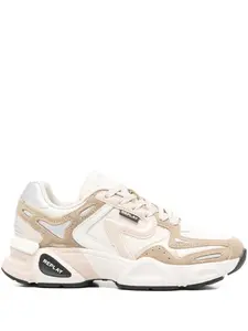 Кроссовки с панелями и шнуровкой Replay, бежевый