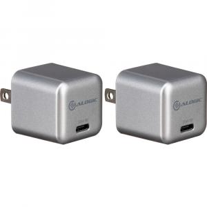 Зарядное устройство ALOGIC 20W Mini USB-C Wall Charger Kit (2-Pack)