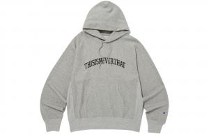 Champion Свитшот Thisisneverthat унисекс светло-серый