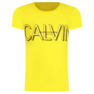 Футболка стандартного кроя Calvin Klein, желтый