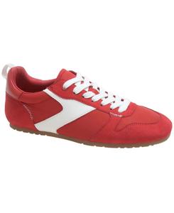 Женские кроссовки Beccaa на шнуровке Wild Pair, Red/White