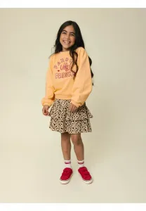 Юбка а-силуэта zomer wild hearts Looxs Revolution, Geel