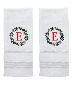 Полотенце для рук  Skl Home с монограммой «E», белый