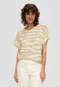 Блуза s.Oliver, бежевый