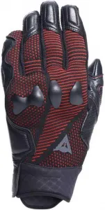 Мужские перчатки Dainese Unruly Ergo Tek, черно-флуоресцентно-красные, Black/Fluo Red