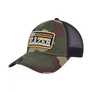 Мужской камуфляжный пиджак Chevrolet Blazer из твила Valin Patch Snapback American Needle, зеленый