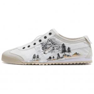 Кроссовки Onitsuka Tiger MEXICO 66 Casual Shoes Unisex Low-Top White Blue Red