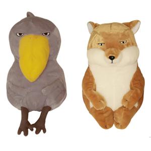 Буддийская милая плюшевая кукла: сидящий тукан, голова кита, тибетская лисица Bobby Bear