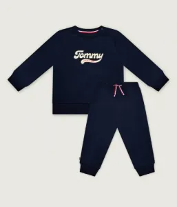 Спортивный костюм regular fit Tommy Hilfiger, темно-синий
