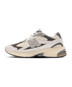 Серо-Белые кроссовки в стиле 2010 года New Balance, мультиколор