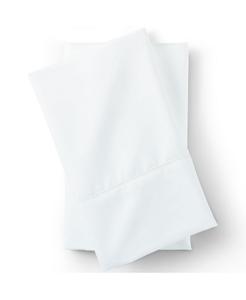 Наволочки для подушек из египетского хлопка класса люкс с плотностью 700 нитей, не требующие глажки Lands' End, белый