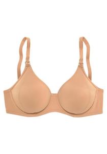 Бюстгальтер-футболка LASCANA, цвет Nude