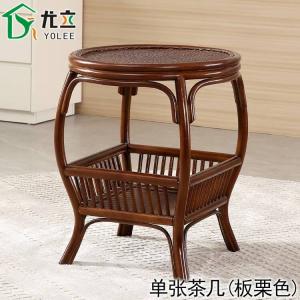 Fantasy Кресло-качалка из ротанга для балкона с кофейным столиком tea brown