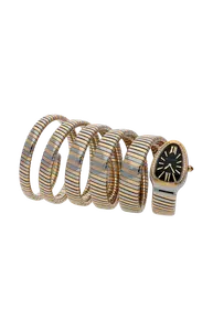 Часы Bulgari Serpenti Tubogas из золота и стали