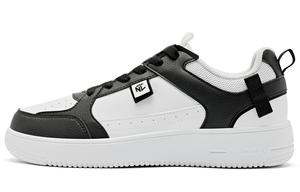 Кроссовки QIAODAN Skateboarding Shoes Men Low-top Black/white, черный
