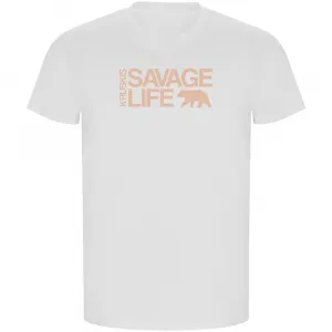 Футболка Kruskis Savage Life ECO, белый