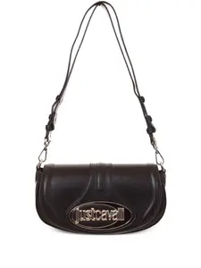 Сумка на плечо с логотипом Just Cavalli, черный