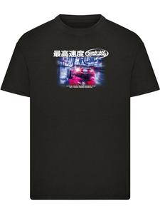 Футболка Kids Drift Racing Tee черного цвета Mister Tee