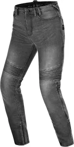 Мотоциклетные джинсы SHIMA Zenith для женщин и мужчин с защитой коленей, наколенники Gflexx, мотоциклетные брюки, короткие размеры, эластичные брюки, Women/Grey