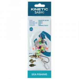 Оснастки Kinetic Sabiki Advanced 360, прозрачный
