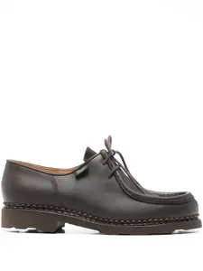 25-миллиметровые кожаные туфли дерби на шнуровке Paraboot, коричневый