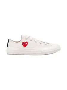 Низкие кеды X Converse с логотипом Comme Des Garçons Play Kids, белый