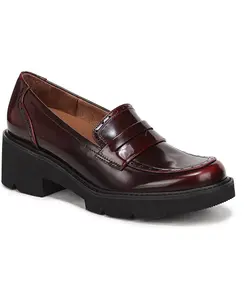 Женские лоферы Charisma на массивной подошве с круглым носком Naturalizer, красный