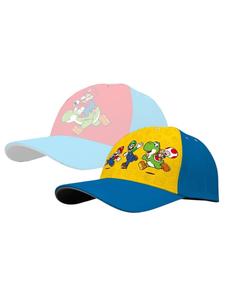 Шапка Super Mario, разноцветный