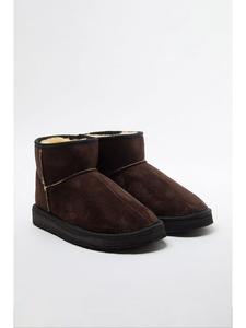 Коричневые ботильоны trendyol