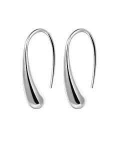 Изящные серьги-капельки Isabella Eternal Drops Hollywood Sensation, silver