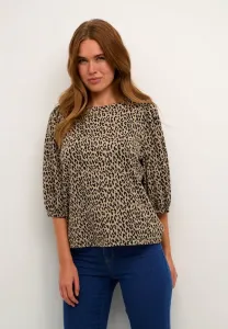 Блузка каджанни Kaffe, Leopard Jacquard
