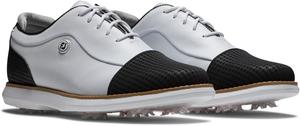 Кроссовки Traditions Cap Toe Golf Shoes FootJoy, цвет Black/White