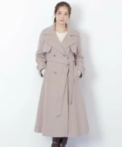 Женский шерстяной тренч Jill By Jill Stuart, цвет Mocha Beige