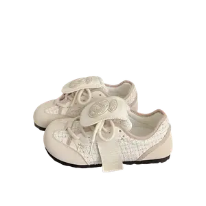 WJA Женские бежевые повседневные низкие кроссовки с амортизацией, износостойкие, легкие, дышащие, нескользящие, цвет Beige