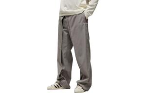 Хлопковые брюки прямого кроя Y-3, серый