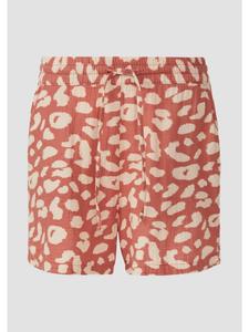 Брюки из 20А1_папайя QS