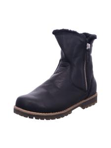 Andrea Conti Теплые женские зимние туфли черного цвета