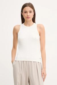 Хлопковая жилетка Tommy Hilfiger, бежевый