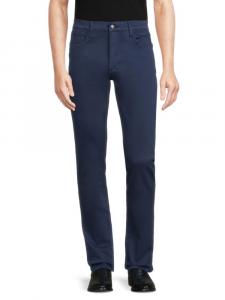 Джинсы узкого кроя из френч терри со средней посадкой Joe'S Jeans, цвет Insignia Blue