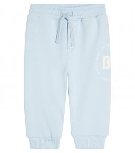 Спортивные брюки из хлопкового джерси baby dg Dolce&Gabbana Kids, синий