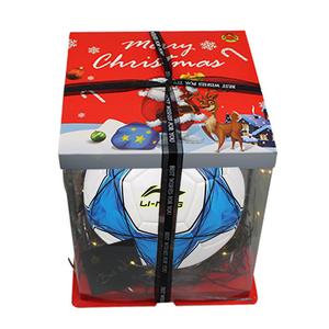 LINING Размер 5 мяч для футбола TPU бесшовный термосварка унисекс синий белый