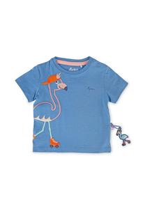 Футболка дикий фламинго для младенцев и малышей Sigikid, синий