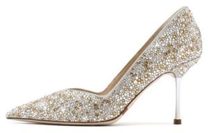 Вечеринка Свидание Путешествие, Сказочные Туфли Тонкий Каблук Высокие Каблуки 8см Женские Staccato, Красная Коробка