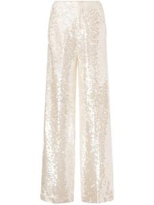 Брюки с пайетками Philosophy Di Lorenzo Serafini, золотой